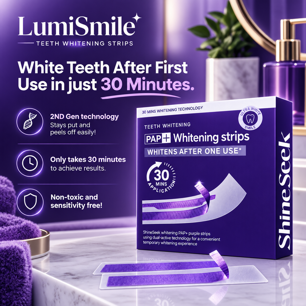 LumiSmile™ Teeth Whitening Strips